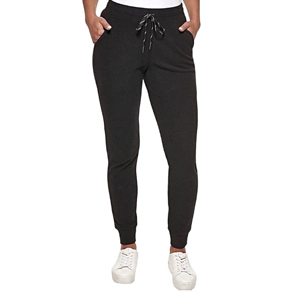 Marc New York by Andrew Marc Womens Ribbed Midweight Jogger Size L